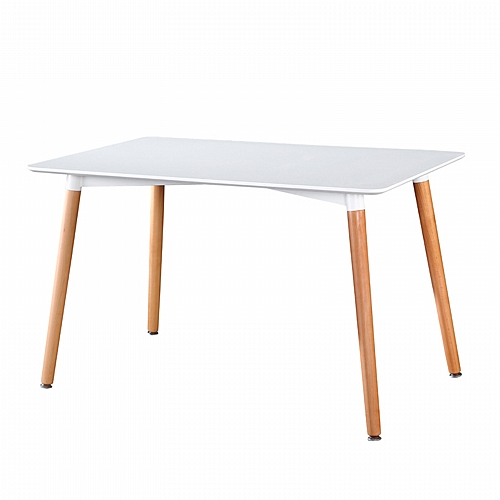 ΤΡΑΠΕΖΙ ΤΡΑΠΕΖΑΡΙΑΣ Fylliana HTDT ΛΕΥΚΟ 120*70*75 ΦΦ4