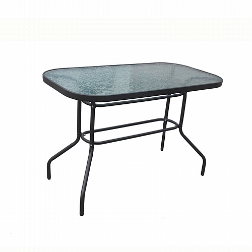 ΤΡΑΠΕΖΙ ΚΗΠΟΥ Fylliana 030 ΚΑΦΕ ΧΡΩΜΑ 140x80x70εκ grd
