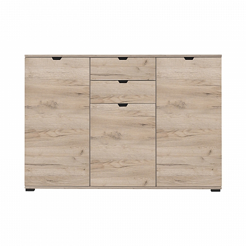 ΚΟΜΟΤΑ-ΜΠΟΥΦΕΣ DUERO 3K2F GREY OAK 135*40*95