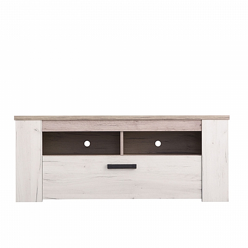 ΕΠΙΠΛΟ TV Kent 120 GREY OAK-WHITE OAK 122x43x49εκ