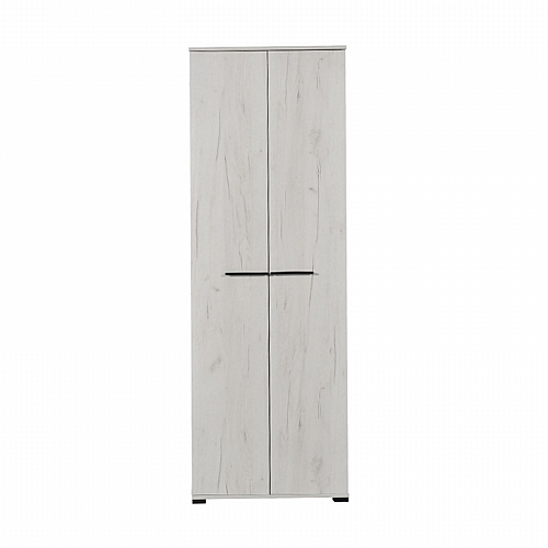 ΕΠΙΠΛΟ ΧΟΛ LORCA WHITE OAK / ΜΑΥΡΟ 67x40x195εκ