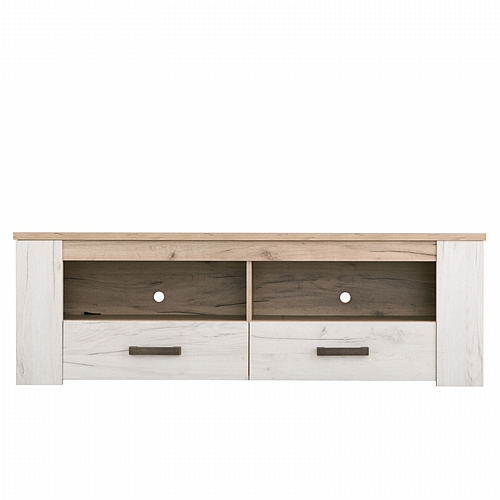 ΕΠΙΠΛΟ TV Kent 150 GREY OAK/WHITE OAK 151x43x49εκ knt