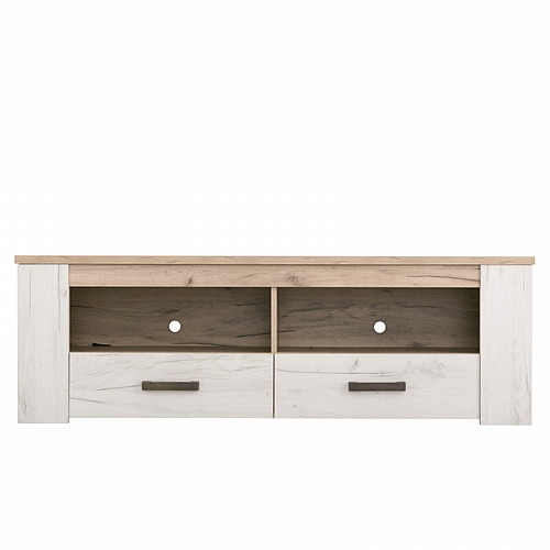 ΕΠΙΠΛΟ TV Kent 150 GREY OAK/WHITE OAK 151x43x49εκ