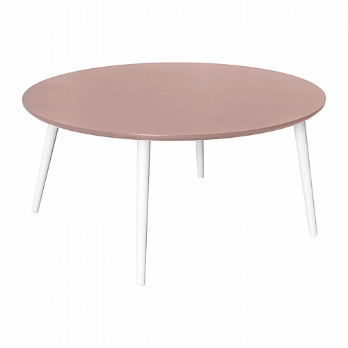 ΤΡΑΠΕΖΑΚΙ ΣΑΛΟΝΙΟΥ ΣΤΡΟΓΓΥΛΟ Fylliana  F90 MACCHIATO 90x90x45εκ