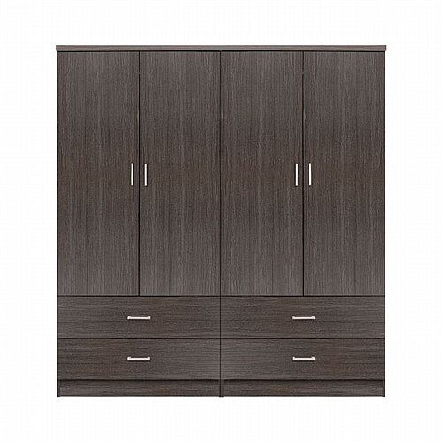 ΣΕΤ 2 ΤΜΧ ΝΤΟΥΛΑΠΑ 4ΦΥΛΛΗ ΜΕ 4 ΣΥΡΤΑΡΙΑ ZEBRANO 160X42X181 FB911349.01