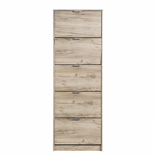 ΠΑΠΟΥΤΣΟΘΗΚΗ Hugo 25 Grey Oak 67x28x191,5εκ
