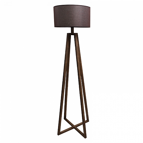 ΦΩΤΙΣΤΙΚΟ ΔΑΠΕΔΟΥ ΞΥΛΙΝΟ Fylliana MODEL 1 DARK Ε27