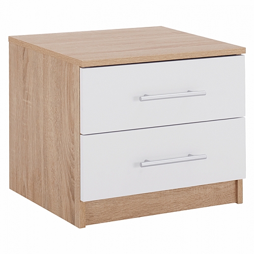 ΚΟΜΟΔΙΝΟ ΜΕΛΑΜΙΝΗΣ FB92220.06 SONAMA - ΛΕΥΚΟ 48x40,5x41,5 εκ.