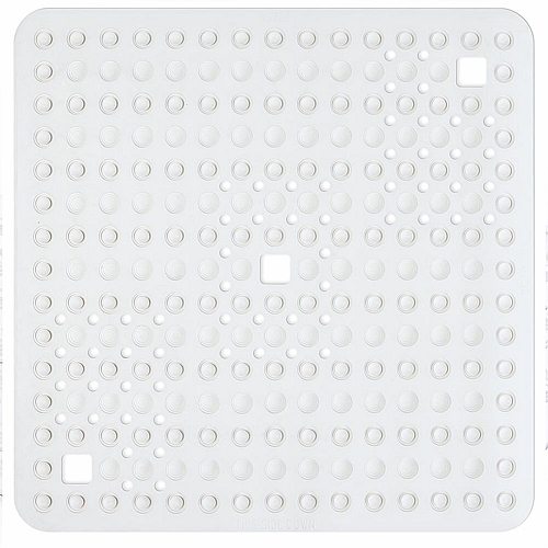 Tatkraft Αντιολισθητικό πατάκι μπάνιου σε λευκό χρώμα 60 x 60 cm T10512