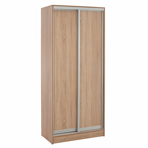 ΝΤΟΥΛΑΠΑ ΜΕΛΑΜΙΝΗΣ 90x45x210Yεκ. SONAMA OAK 2ΦΥΛΛΗ FB92436.01