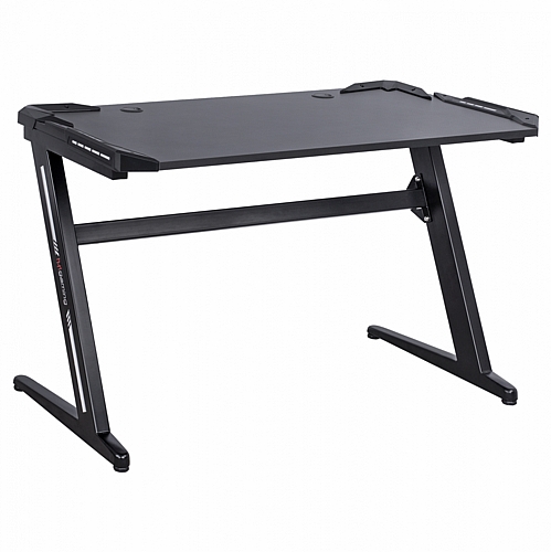 ΓΡΑΦΕΙΟ GAMING PRO 122x60,5x72 ΜΕ RGB LED ΚΑΙ ΜΑΥΡΟ ΜΕΤΑΛΛΙΚΟ ΣΚΕΛΕΤΟ FB8566