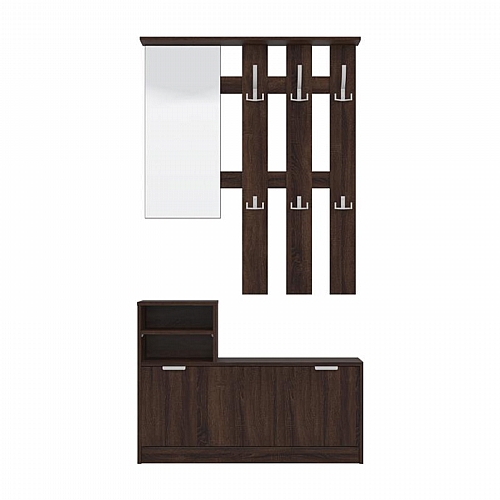 ΣΤΑΝΤ ΓΙΑ ΧΟΛ RAVENNA DARK SONOMA 100*29*191.5 shc