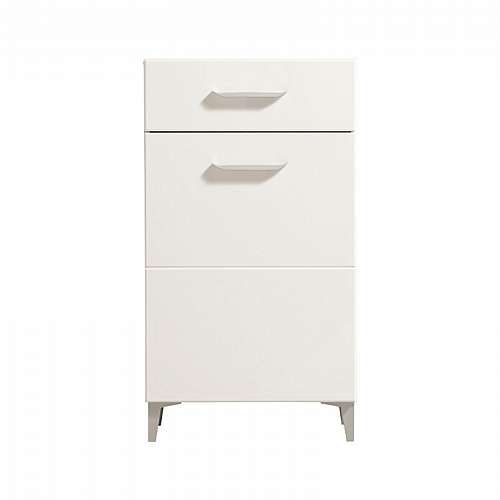 ΕΠΙΠΛΟ ΧΩΛ COMO 1K1F ΛΕΥΚΟ-ΛΕΥΚΗ ΛΑΚΑ 58x35x104,5εκ fxtr
