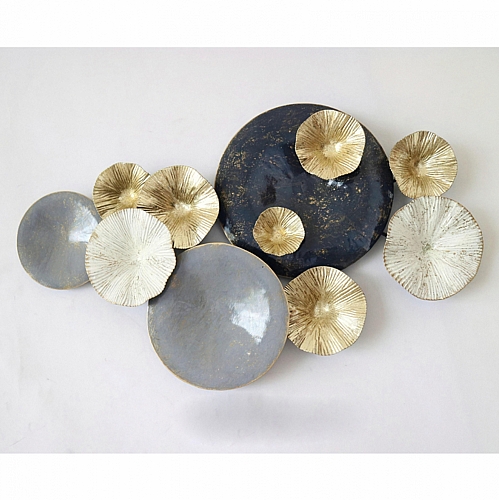 ΜΕΤΑΛΛΙΚΟ ΔΙΑΚΟΣΜΗΤΙΚΟ ΤΟΙΧΟΥ FB97179 ΓΚΡΙ ΧΡΥΣΟ 66x6x38Y εκ. ΜΕΤΑΛΛΙΚΟ ΔΙΑΚΟΣΜΗΤΙΚΟ ΤΟΙΧΟΥ FB97179 ΓΚΡΙ ΧΡΥΣΟ 66x6x38Y εκ.