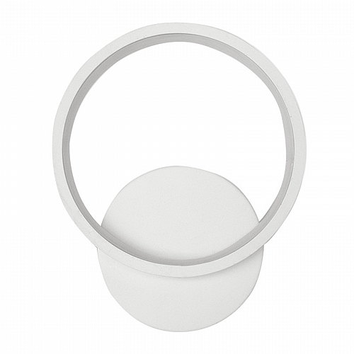 Φωτιστικό τοίχου-απλίκα PWL-0989 pakoworld LED 10W λευκό Φ25x20εκ