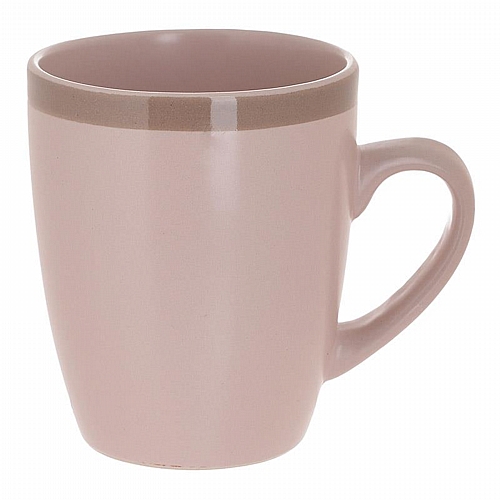 INART S/6 ΚΟΥΠΑ STONEWARE ΡΟΖ 350CC Δ8,5Χ10