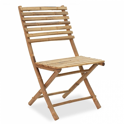 Καρέκλα Nixon pakoworld πτυσσόμενη bamboo φυσικό