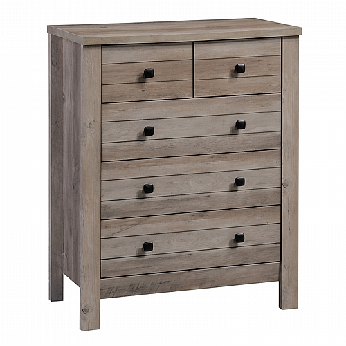 Συρταριέρα Tara pakoworld 5 συρταριών rustic oak 72.5x39.5x92.5εκ
