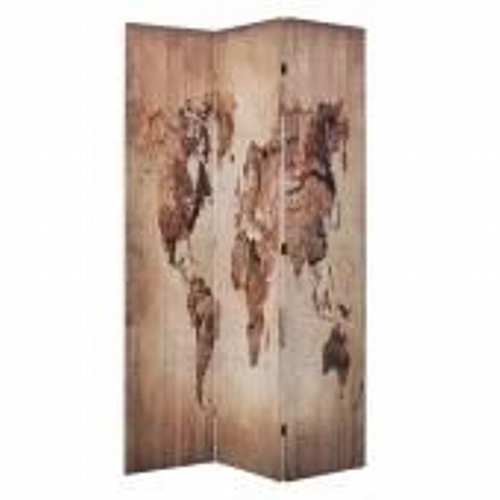 INART ΠΑΡΑΒΑΝ 2 ΟΨΕΩΝ PRINTED CANVAS ΑΤΛΑΣ 120Χ3Χ180