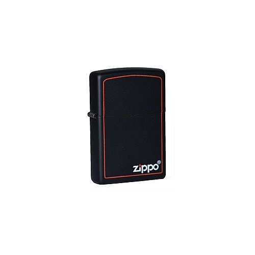 ΑΝΑΠΤΗΡΑΣ ZIPPO ΑΝΘΡΑΚΙ ΜΕ ΚΟΚΚΙΝΟ ΠΕΡΙΓΡΑΜΜΑ