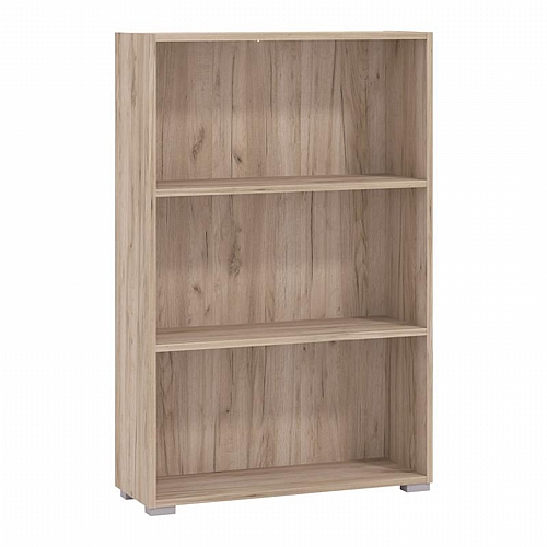 ΒΙΒΛΙΟΘΗΚΗ TOMAR 3 GREY OAK 70x24,5x107,5εκ