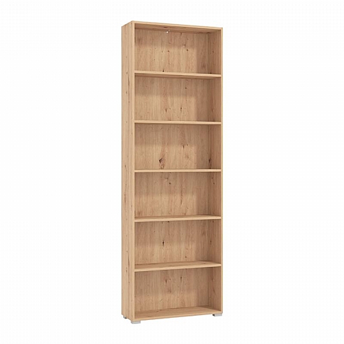 ΒΙΒΛΙΟΘΗΚΗ TOMAR 6 ARTISAN OAK 70x24,5x211,5εκ