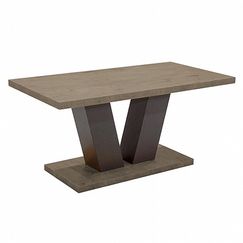 ΤΡΑΠΕΖΑΚΙ ΣΑΛΟΝΙΟΥ Fylliana Veronica GREY OAK 115x60x45εκ