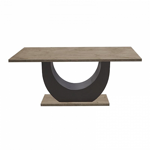 ΤΡΑΠΕΖΑΚΙ ΣΑΛΟΝΙΟΥ Fylliana Uberto GREY OAK 115x60x45εκ