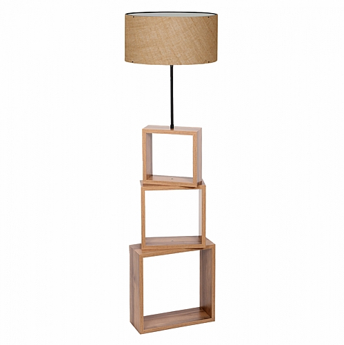 ΦΩΤΙΣΤΙΚΟ ΔΑΠΕΔΟΥ MDF ΦΥΣΙΚΟ FB97608.01 Φ38x140 εκ.