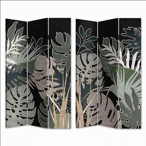 INART ΠΑΡΑΒΑΝ 2 ΟΨΕΩΝ PRINTED CANVAS ΦΥΛΛΑ 120X3X180