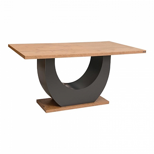 ΤΡΑΠΕΖΙ ΤΡΑΠΕΖΑΡΙΑΣ Fylliana Uberto GOLDEN OAK 160x90x75εκ