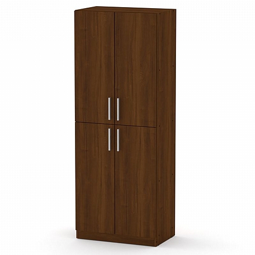 Ντουλάπα γραφείου Barnes pakoworld καρυδί 60x36.5x158.5εκ