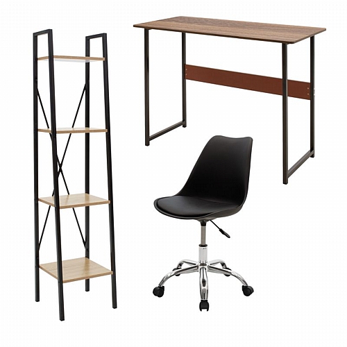 Φοιτητικό πακέτο επίπλων γραφείου Uni 3 pakoworld σετ 3 τμχ Φοιτητικό πακέτο επίπλων γραφείου Uni 3 pakoworld σετ 3 τμχ