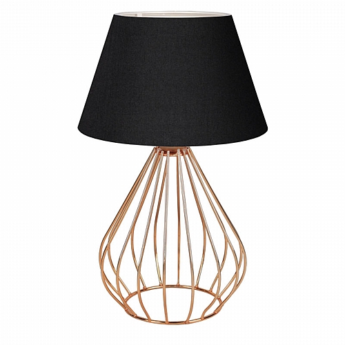 Επιτραπέζιο φωτιστικό PWL-1150 pakoworld Ε27 μαύρο-χρυσό Φ22x37εκ Επιτραπέζιο φωτιστικό PWL-1150 pakoworld Ε27 μαύρο-χρυσό Φ22x37εκ