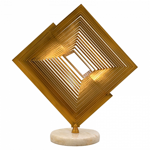 Επιτραπέζιο διακοσμητικό PWD-0105 pakoworld μέταλλο χρυσό 34x30εκ