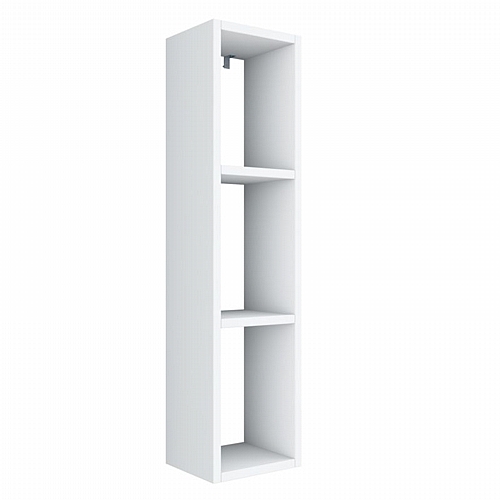 Ραφιέρα τοίχου Adelia pakoworld λευκό 22x18.5x90εκ