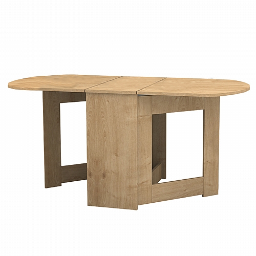 Τραπέζι Vidor pakoworld πολυμορφικό-επεκτεινόμενο sonoma 160x80x76εκ