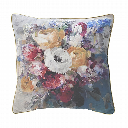 INART ΜΑΞΙΛΑΡΙ ΥΦΑΣΜΑΤΙΝΟ ΛΟΥΛΟΥΔΙΑ MULTICOLOR 45X45