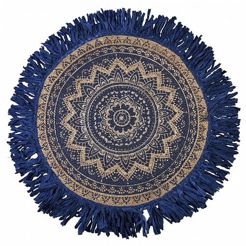 INART ΚΙΛΙΜΙ CHINDI ΥΦΑΣΜΑΤΙΝΟ NATURAL/ΜΠΛΕ Φ120