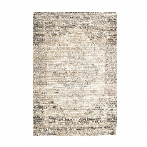INART ΧΑΛΙ ΥΦΑΣΜΑΤΙΝΟ/JUTE ΜΠΕΖ/ΜΑΥΡΟ 120Χ180