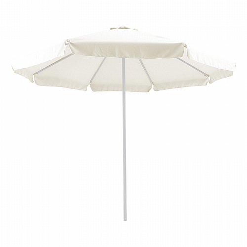 Ομπρέλα επαγγελματική Nagida pakoworld μονοκόμματος ιστός αλουμίνιο Φ3m εκρού