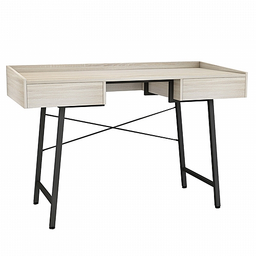 Γραφείο εργασίας Navona pakoworld sonoma-μαύρο 123x55x84εκ