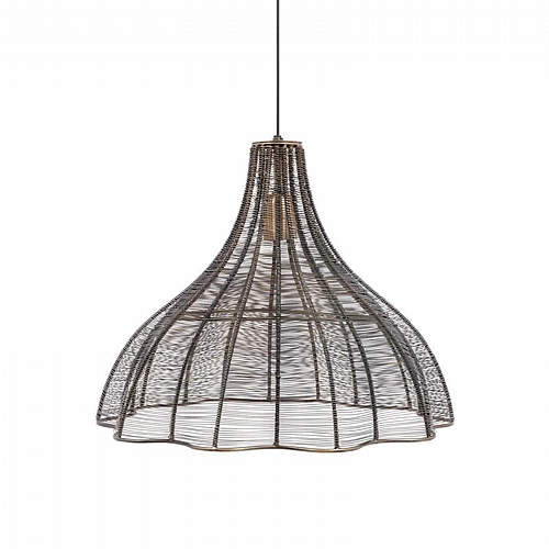 ΜΟΝΟΦΩΤΟ ΜΕΤΑΛΛΙΚΟ Fylliana Cage COPPER ΧΡΩΜΑ 45x35εκ sls