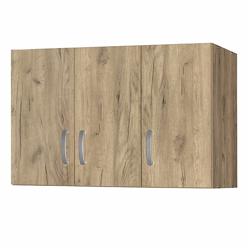 Πατάρι ντουλάπας Zelia pakoworld τρίφυλλο oak 90x42x60εκ