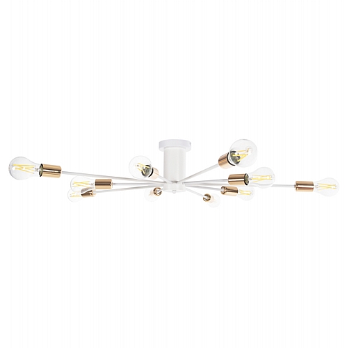 ΦΩΤΙΣΤΙΚΟ ΟΡΟΦΗΣ ΚΡΕΜΑΣΤΟ ΠΟΛΥΦΩΤΟ FB94122 ΛΕΥΚΟ ΜΕΤΑΛΛΟ 18,5Υ εκ. ΦΩΤΙΣΤΙΚΟ ΟΡΟΦΗΣ ΚΡΕΜΑΣΤΟ ΠΟΛΥΦΩΤΟ FB94122 ΛΕΥΚΟ ΜΕΤΑΛΛΟ 18,5Υ εκ.