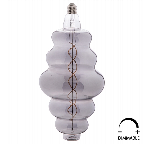 ΛΑΜΠΤΗΡΑΣ LED FILAMENT 8W E27 3000K SMOKE COLOR DIMMABLE FB94056.03