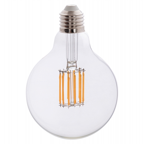 ΛΑΜΠΤΗΡΑΣ GLOBO LED FILAMENT 12W E27 3000K ΔΙΑΦΑΝΟΣ FB94049.01