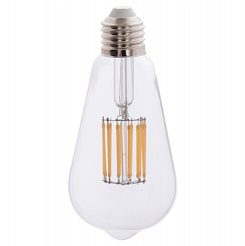 ΛΑΜΠΤΗΡΑΣ FB94189.01 LED FILAMENT 12W E27 3000K ΔΙΑΦΑΝΟΣ