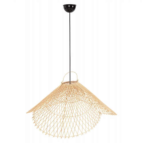 ΦΩΤΙΣΤΙΚΟ ΟΡΟΦΗΣ ΚΡΕΜΑΣΤΟ FB97878.02 RATTAN ΣΕ ΦΥΣΙΚΟ ΧΡΩΜΑ Φ58,5x31Yεκ