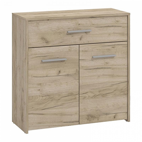 ΚΟΜΟΤΑ-ΜΠΟΥΦΕΣ GARONA 2K1F GREY OAK ΧΡΩΜΑ 80,5x33x80,5εκ